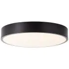 Brilliant Slimline Plafondlamp Metaal Kunststof Zwart Wit 22W 2400lm - 830 Warm Wit | 330mm