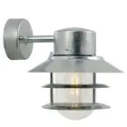 Nordlux Blokhus Wandlamp Staal en Glas Grijs | IP54 - Geschikt voor E27
