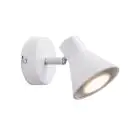 Nordlux Eik Wandlamp Metaal Wit | Geschikt voor 1x GU10