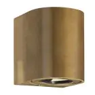 Nordlux Canto 2 Wandlamp Messing Goud Up & Down 10.6W 500lm - 830 Warm Wit