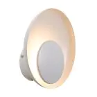 Nordlux Marsi Wandlamp Metaal en PMMA Wit 7W 260lm - 830 Warm Wit | 3-Staps Dimbaar