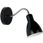 Nordlux Cyclone Wandlamp Metaal Zwart | Geschikt voor E14