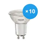 Voordeelpak 10x Noxion PerfectColor LED Spot GU10 PAR16 3W 230lm 60D - 927 Zeer Warm Wit | Beste Kleurweergave - Dimbaar - Vervangt 35W