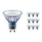 Voordeelpak 10x Philips MASTER LED Spot ExpertColor GU10 PAR16 3.9W 265lm 36D - 927 Zeer Warm Wit | Beste Kleurweergave - Dimbaar - Vervangt 35W