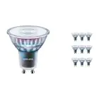Voordeelpak 10x Philips MASTER LED Spot ExpertColor GU10 PAR16 3.9W 265lm 25D - 927 Zeer Warm Wit | Beste Kleurweergave - Dimbaar - Vervangt 35W