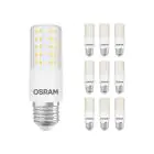 Voordeelpak 10x Osram Special T Slim LED E27 Helder 7.3W 806lm - 827 Zeer Warm Wit | Dimbaar - Vervangt 60W 