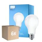 Voordeelpak 6x Philips Corepro LED Lamp E27 Peer Mat 13W 2000lm - 865 Daglicht | Vervangt 120W