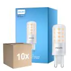 Voordeelpak 10x Philips Corepro LED Capsule G9 4.8W 570lm - 827 Zeer Warm Wit | Vervangt 60W