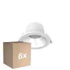 Voordeelpak 6x Noxion LED Downlight Apollo V2.0 6-12W 720-1500lm 60D - 830/840 CCT | 145mm - Zaagmaat 120mm