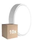 Voordeelpak 10x Ledvance LED Bulkhead Rond Wit 9.5W 1220lm - 830-840 CCT | 262mm - IP65